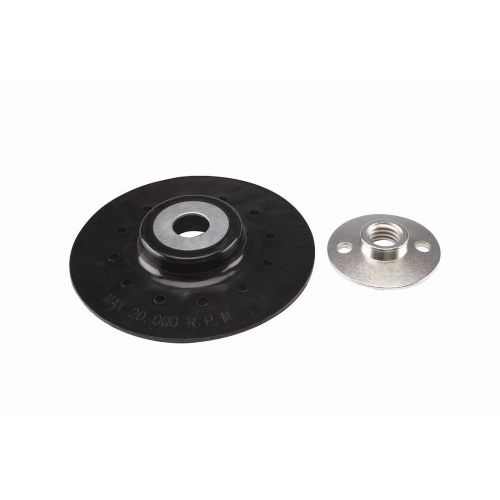 4-1/2&#034; Backing Pad for Resin Fiber Discs 5/8&#034;-11 Threaded Adapter Plate