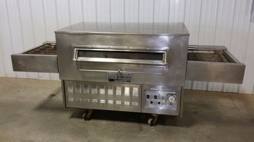 Middleby marshall js 300 conveyor pizza oven ovens direct gas fired single stack for sale