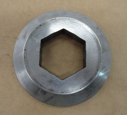 Stainless Steel Hex Spacer for 500 Liter Bowl Chopper