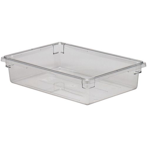 Cambro 8.75 gal. food storage boxes, camwear, 6pk clear 18266cw-135 for sale