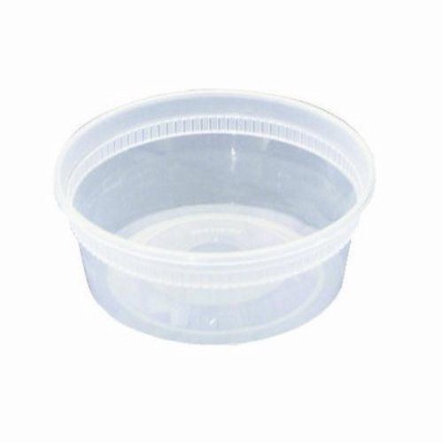 8-oz. Deli Container &amp; Lid Combo, 240 Combos (PAC YL2508)