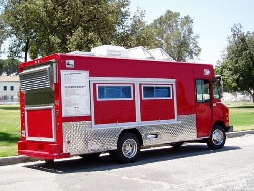 Mobile food service catering van for sale