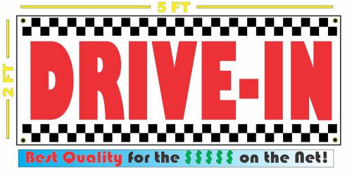 DRIVE-IN All Weather Banner Sign Breakfast Lunch &amp; Dinner 50&#039;s Resturant Diner