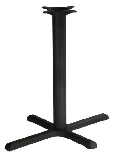 Black Cast Iron Table Base for Commercial Restaurant Use