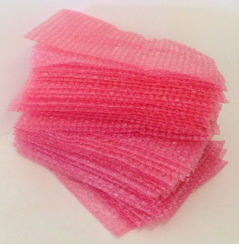 38  PINK BUBBLE BAGS --- 8 inches by 12 inches PINK BUBBLE BAGS