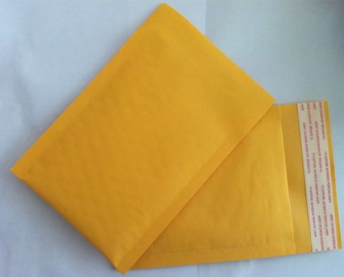 WHOLESELL 100 Pieces  SELF SEAL KRAFT BUBBLE MAILERS PADDED ENVELOPES 110*130MM