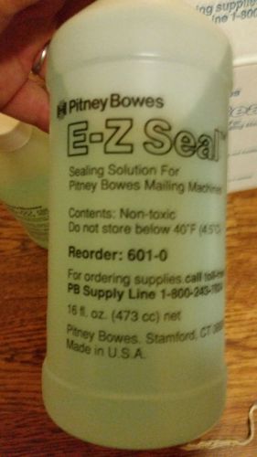 6-  16 oz. bottles of pitney bowes e-z seal envelope sealing solution for sale