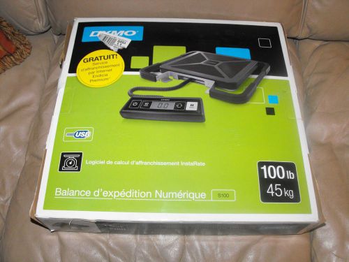 DYMO S100 100 lb 45 kg Digital Postal Shipping Scale USB Electric or Batteries