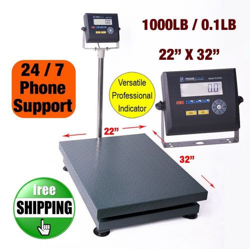 New 1000lb/0.05lb Bench Shipping Scale | Floor Scale