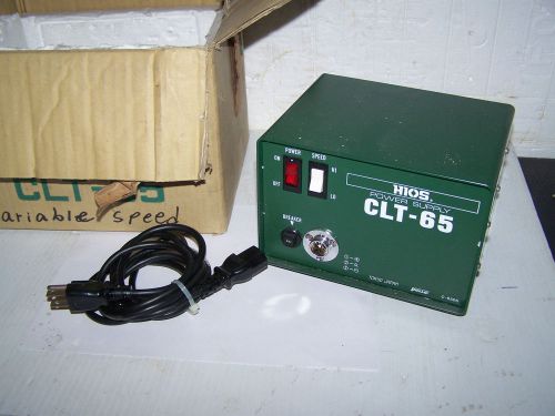 HIOS CLT-65 ELECTRIC SCREWDRIVER POWER SUPPLY