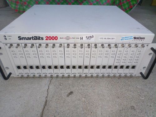 NetCom SmartBits SMB-2000 with (16) WN-3415, (4) SX-7410B   # H2120