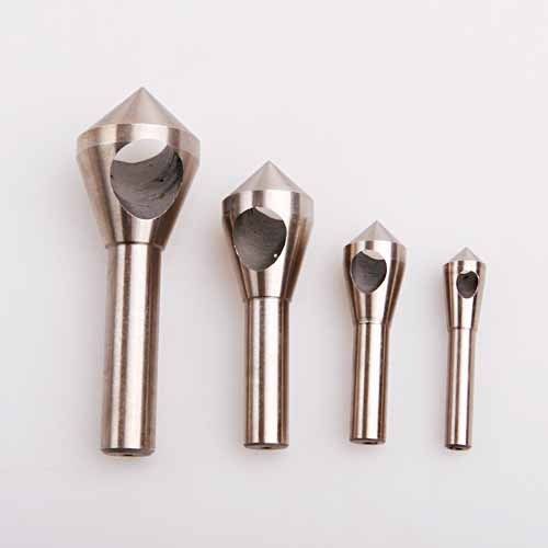 Deburring countersink bits tool set for cutting metal wood plastic quickly 4pcs for sale