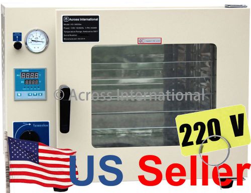 Ai 1.9 cu ft 220v vacuum degassing purging chamber drying oven 16x14x14&#034; for sale