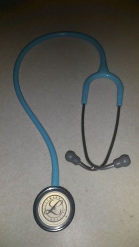 3M Littmann Classic II S.E. Stethoscope 28&#034; Ceil Blue ~ (Used only one time)