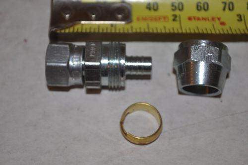 ONE 1 Binks 1303 New Air Line Hose Fitting 72-1303 for 1/4 SW X 1/4 Complete