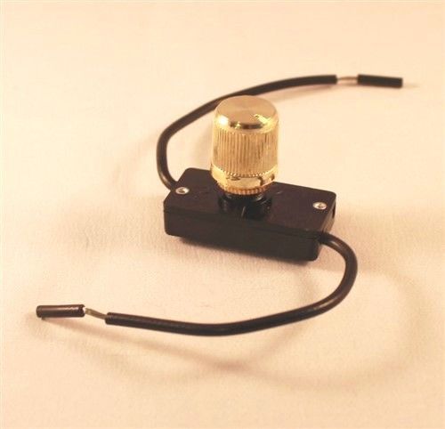 Zing Ear ZE-256 Rotary Lamp Light Power Switch Brass