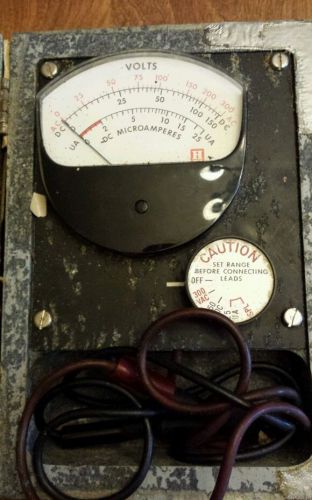 Vintage Honeywell W136 Test Meter
