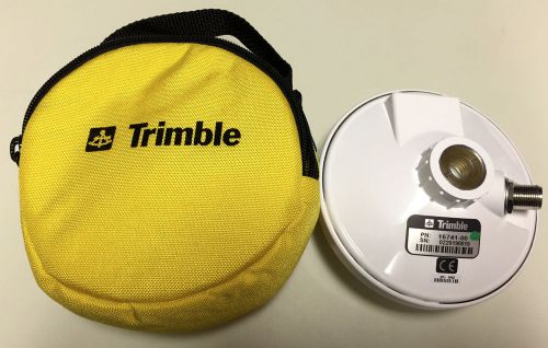 Trimble GPS L1 Compact Dome Antenna PN 16741-00 and Carrying Case