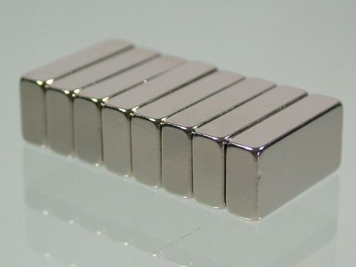 8pcs 20*10*5mm N52 block neodymium permanent super strong magnets 4/5&#039;*2/5&#034;*1/5&#034;