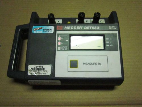 MEGGER / AVO INTERNATIONAL DET62D DIGITAL EARTH TESTER - TEST UNIT ONLY