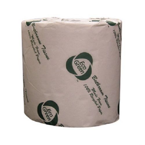 AZM BATH TISSUE 2 PLY 100% RECYCLED TOILET PAPER 20 ROLLS JANITORIAL