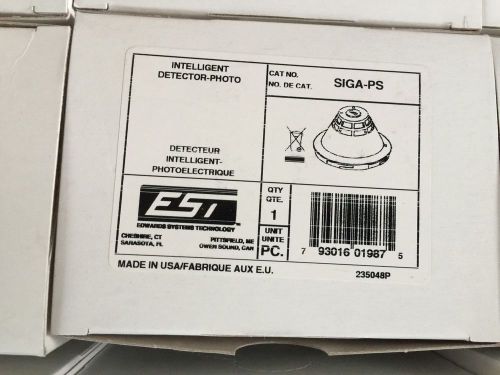 Edwards EST Intelligent Detector Photo electric smoke detector SIGA-PS