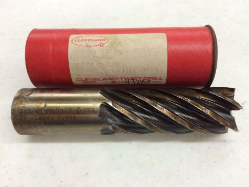 Cleveland Twist 1-1/4&#034; 6 Flute Roughing End Mill (L579/C43287)
