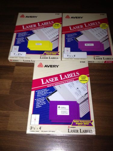 Avery 5160 5162 5164 Laser Address Labels 300 sheets = 5000 Labels