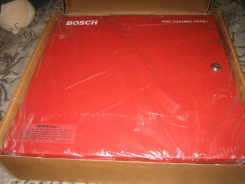 Bosch  d8109 red fire control panel enclosure box with lock / key for sale