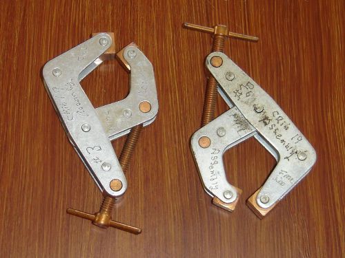 Two Kant Twist #405 2” Welders Machinists T-Handle Clamps