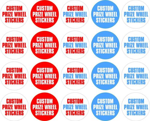 Primerica Stickers for Primerica Prize Wheel 16 wedge design