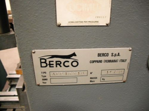Berco Boring Machine
