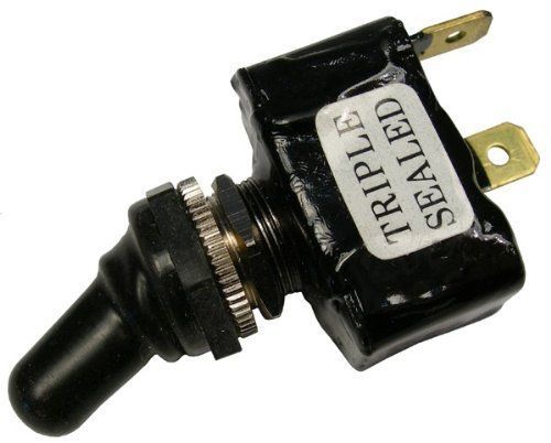 Heavy duty  20a 12v  5513pt 2 terminal on/off toggle switch with waterproof boot for sale