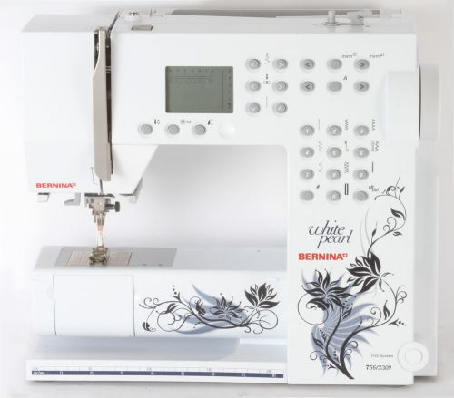 BERNINA WHITE PEARL 756 of 3300 LIMITED EDITION SEWING MACHINE - ONLY 3300 MADE!