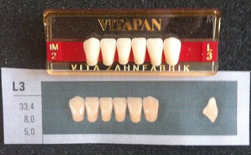 Vitapan Denture Teeth  L3    1M2