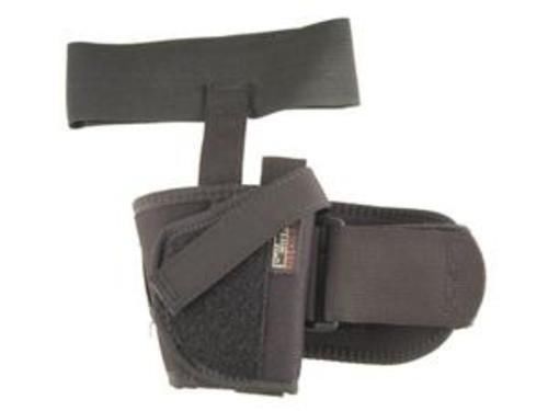 Uncle Mikes 8821-2 Ankle Holster Black Nylon Size 1 Left Hand
