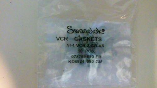 10 new swagelok ni-4-vcr-2-gr-vs nickel gasket retainers for sale