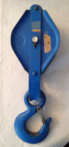 STANLEY ROPE HOIST&amp;HOOK IN GOOD CONDITION FREE SHIPPING!!!!!