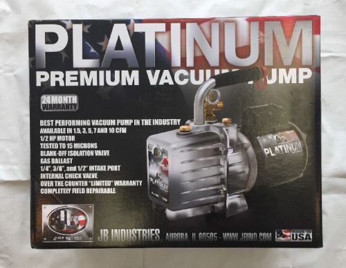 JB Premium Platinum Vacuum Pump *NEW* In The Box 7 Cfm