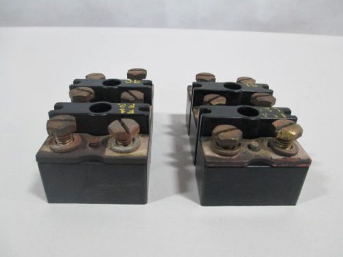 Lot 2 general electric cr2960-sy139c3d 600v 150a terminal block d218129 for sale