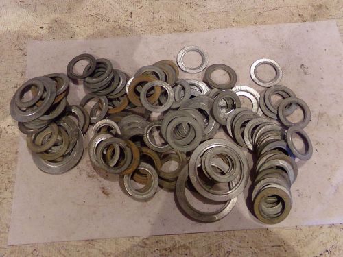 LARGE LOT OF ELECTRICAL REDUCING WASHERS CONDUIT- MIXED SIZES - NEW &amp; USED