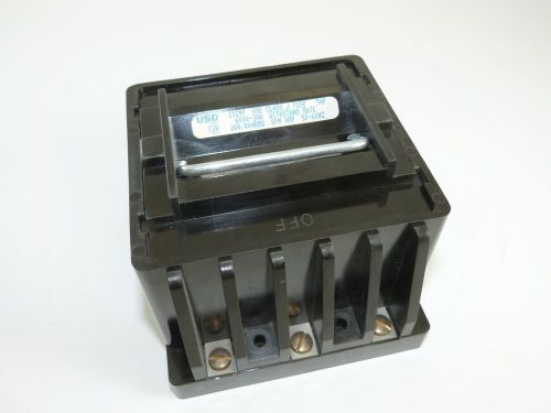 USD 15149 Pullout Switch 600v 30a With Fuses Limitron JKS-3 Used