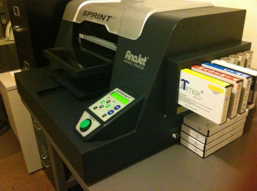 Anajet sprint sp-200a rev. b dtg direct to garment printer for sale