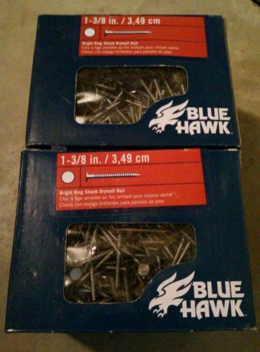 1-3/8 Bright Ring Shank Drywall Nail 10 lb Lowes Blue Hawk