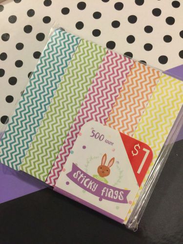 Target One Spot Sticky Page Flags - Easter Chevron NIP - Erin Condren planner