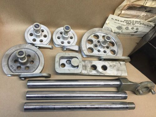 Imperial eastman tubing bender tool kit 1/4 3/8 5/8 3/4 260 350 360 361 362 363 for sale
