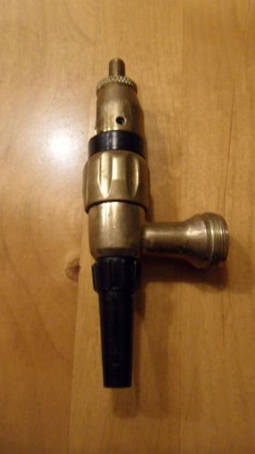 Brass beer tap handle valve - stout beer faucet - nitrogen dispenser - excellent for sale
