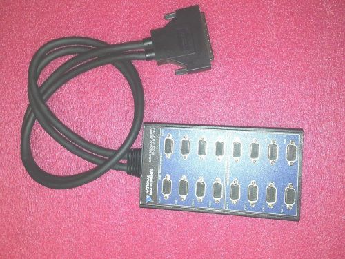 NATIONAL INSTRUMENTS RS-232 16-PORT DB-9 SERIAL BREAKOUT MODULE