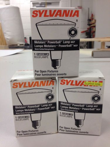 Set of 3 Sylvania metalarc bulbs MCP70PAR30LN/U/930/FL/Eco New
