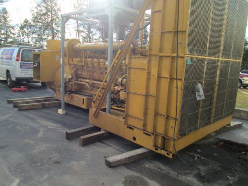 2000kw caterpillar 3516b diesel generator only 202 hours for sale